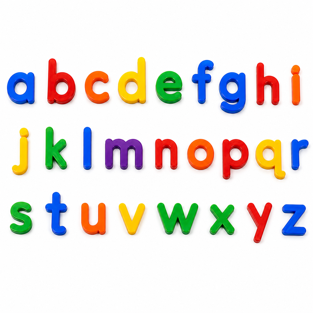 Motarro Lettres Magnétiques Minuscules – Alphabet 26 Pièces