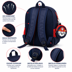 Sac à Dos Enfant Paw Patrol Marshall - Bleu Marine avec Petite Trousse – Modèle maternelle et CP1