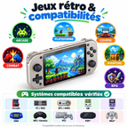 Console de Jeu Portable M17 – Écran IPS 4,3" – 64 Go – Jeux Rétro