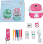 Caméra Enfant Impression Instantanée – Appareil Photo HD 1080P avec Carte 32GB – Cadeau Anniversaire Garçon 3 à 12 Ans