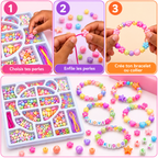 Coffret DIY Pearl – Kit de Création de Bijoux en Perles – 3 Ans+