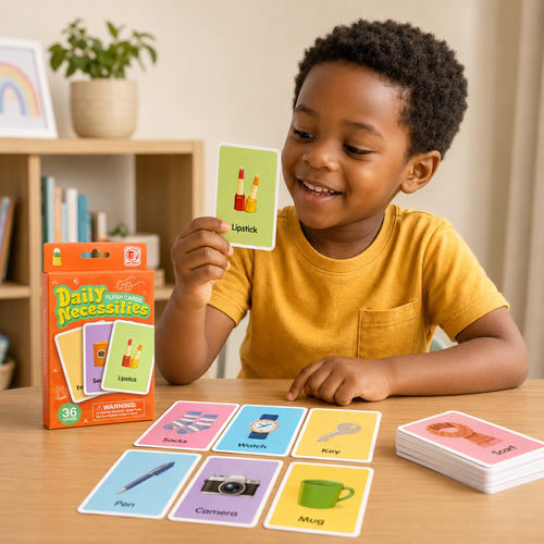 Cartes Educatives en Anglais – Daily Necessities – 36 cartes
