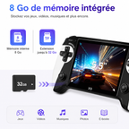 Console de Jeux Portable X9 – Écran 5,5" – Double Joystick – 8 Go – Extension TF jusqu’à 32 Go