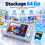 Console de Jeu Portable XF43 – Écran IPS 4,3" – 64 Go – 30+ Émulateurs