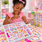 Coffret DIY Pearl – Kit de Création de Bijoux en Perles – 3 Ans+