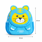 Sac à Dos Enfant Minou Bleu Turquoise – Maternelle – Compact et Léger