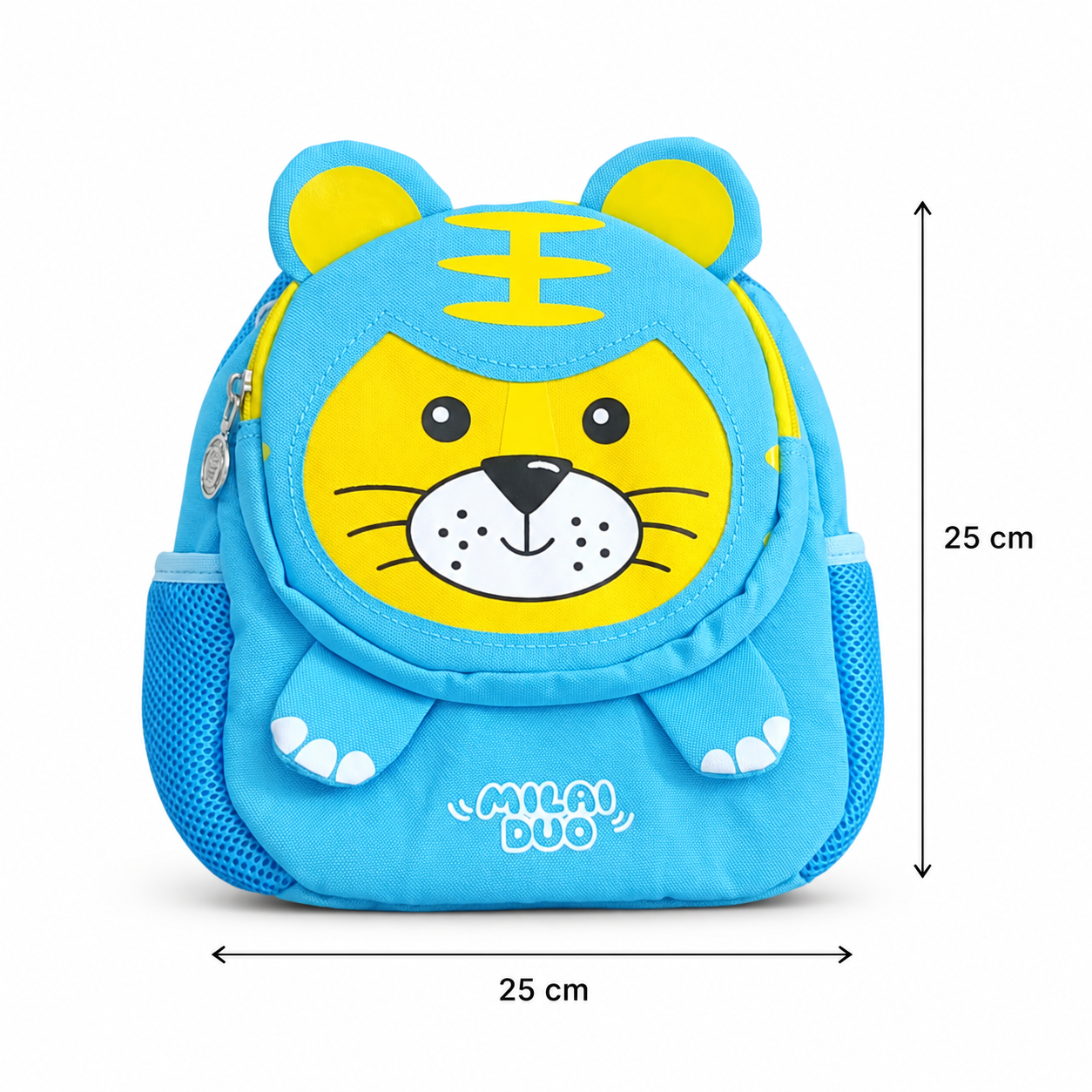 Sac à Dos Enfant Minou Bleu Turquoise – Maternelle – Compact et Léger