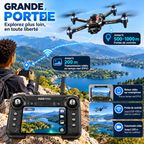 Drone R29 Pro GPS Pliable – Caméra 4K – Brushless – Double Batterie – Retour Automatique