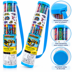 Coffret Créatif Transformers Cyberverse – Activity Tube Coloriage & Dessin