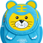 Sac à Dos Enfant Minou Bleu Turquoise – Maternelle – Compact et Léger