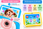 Discover Fire 13 Tablette Enfant  – 7" HD – 6 Go RAM / 256 Go – Double Caméra