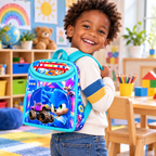 Sac à Dos Enfant Sonic Bleu – Maternelle – 25 × 22 × 12 cm