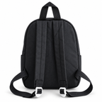 Sac à Dos Maternelle Mickey Noir avec Poche Transparente – 35 × 25 × 12 cm