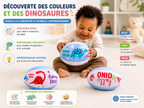Lot de 3 Ballons Souples Dinosaure pour Bébé et Enfant – Jeu Sensoriel et Motricité
