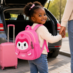 Sac à Dos Maternelle Dinosaure Milai Duo Rose 3D – 25 × 25 cm