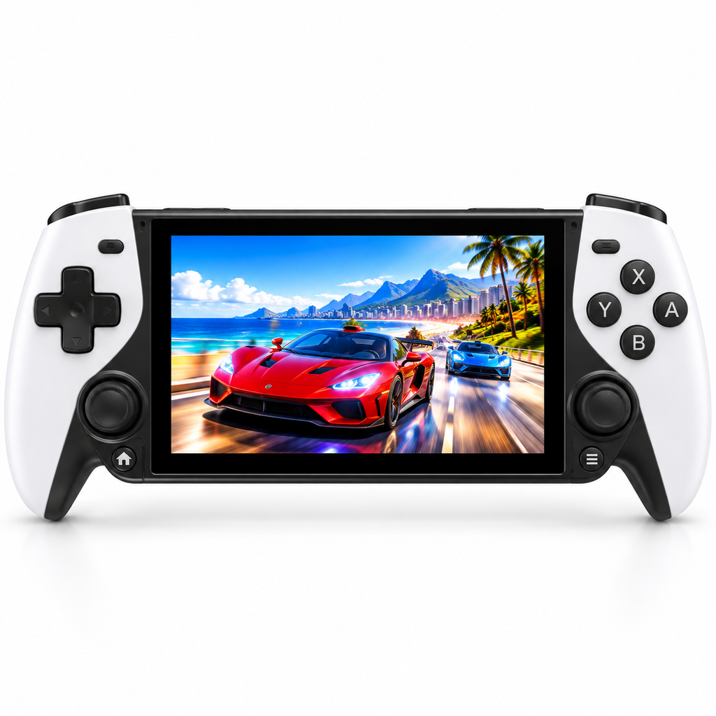 Console de Jeu Portable M25 – Écran IPS 4,3" – Jeux Rétro 3D – 64 Go