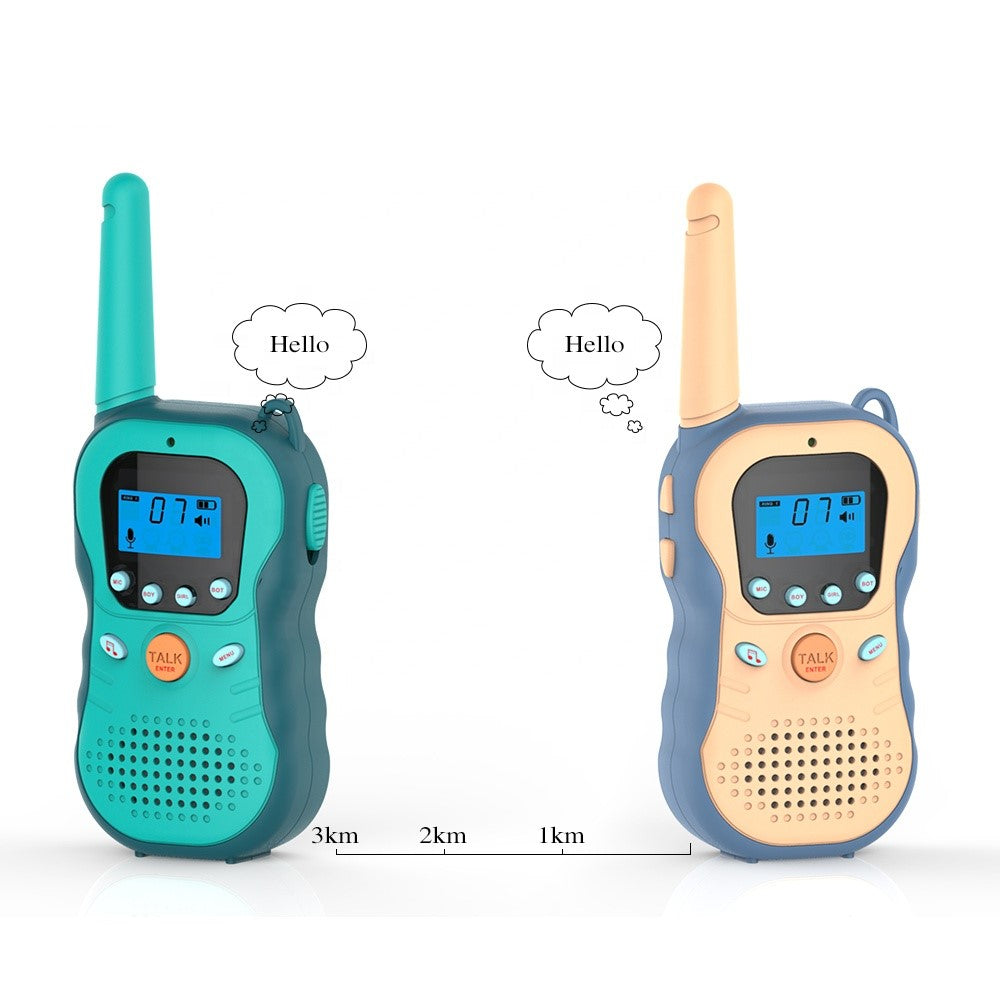 Talkie Walkie Enfant Rechargeable – Portée 3KM – Changeur de Voix – Jouet Interactif 3 Ans+