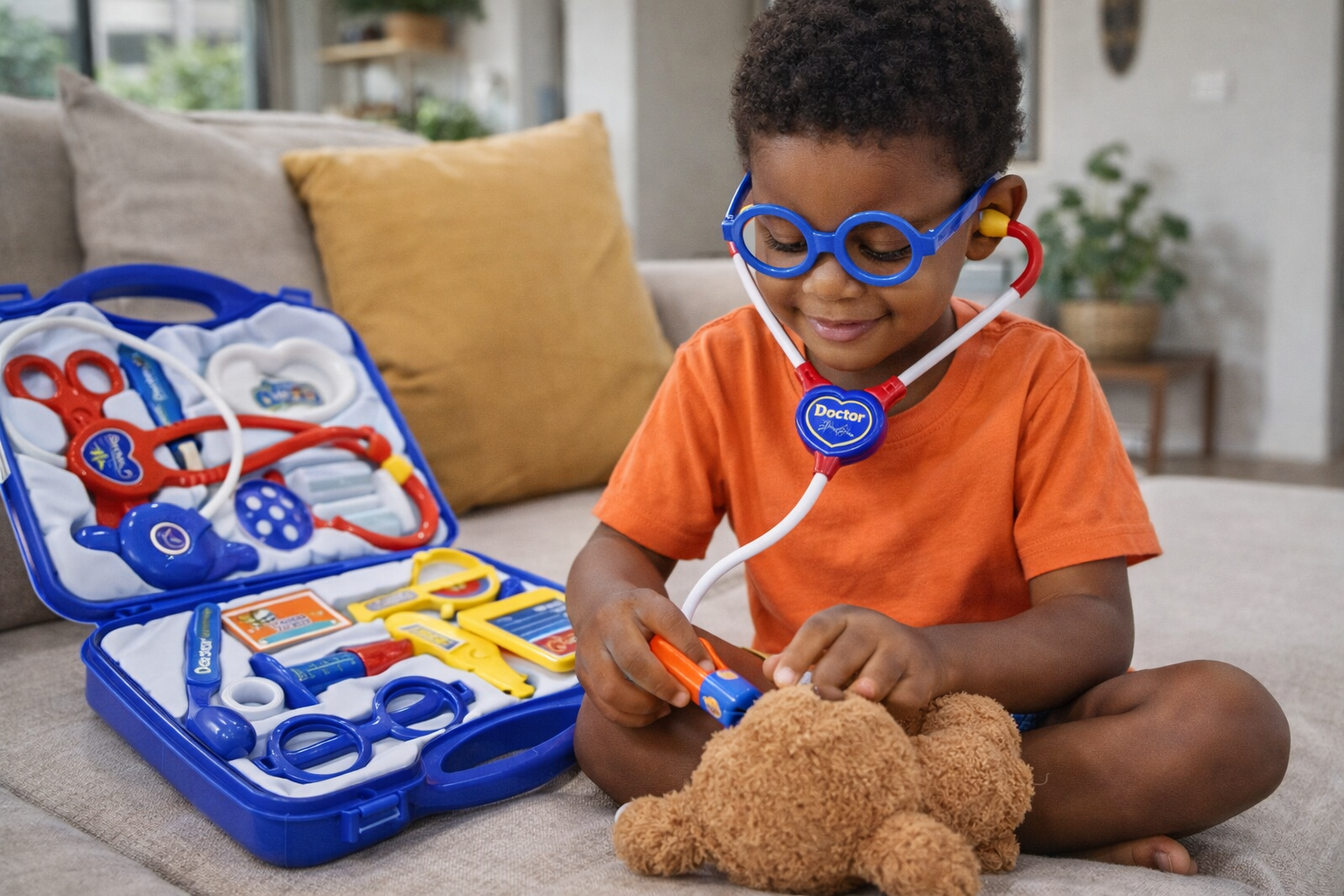 Mallette Docteur Enfant – Kit Médical Jouet Éducatif Avec Accessoires