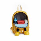 Sac à Dos Crèche & Maternelle Mickey Jaune avec Jambes 3D – 30 × 23 × 10 cm