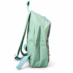 Sac à Dos Maternelle Mickey Vert avec Poche Transparente – 35 × 25 × 12 cm
