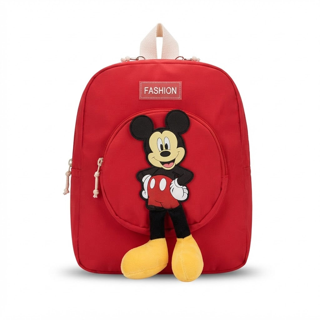 Sac à Dos Crèche & Maternelle Mickey Rose Fuchsia avec Jambes 3D – 30 × 23 × 10 cm