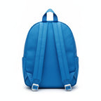 Sac à Dos Maternelle Mickey Bleu avec Poche Transparente – 35 × 25 × 12 cm