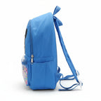 Sac à Dos Maternelle Mickey Bleu avec Poche Transparente – 35 × 25 × 12 cm