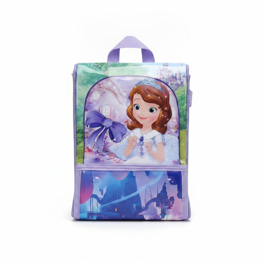 Sac à Dos Pliable Maternelle Princesse - Violet – 25 × 22 × 12 cm